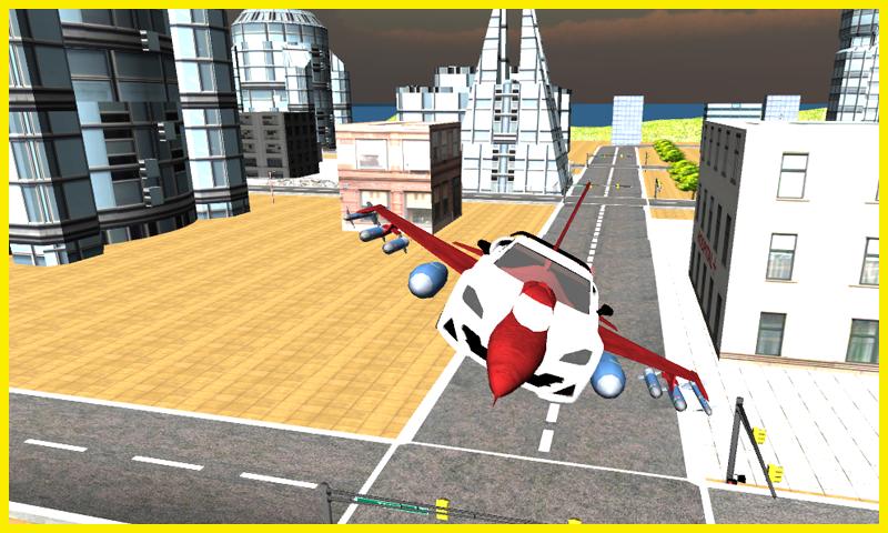 Flying Car Free Futuristic F16