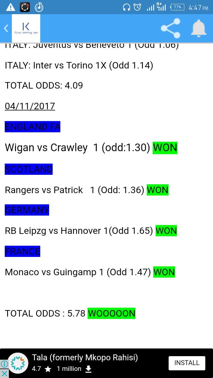 Kuryt Betting Tips