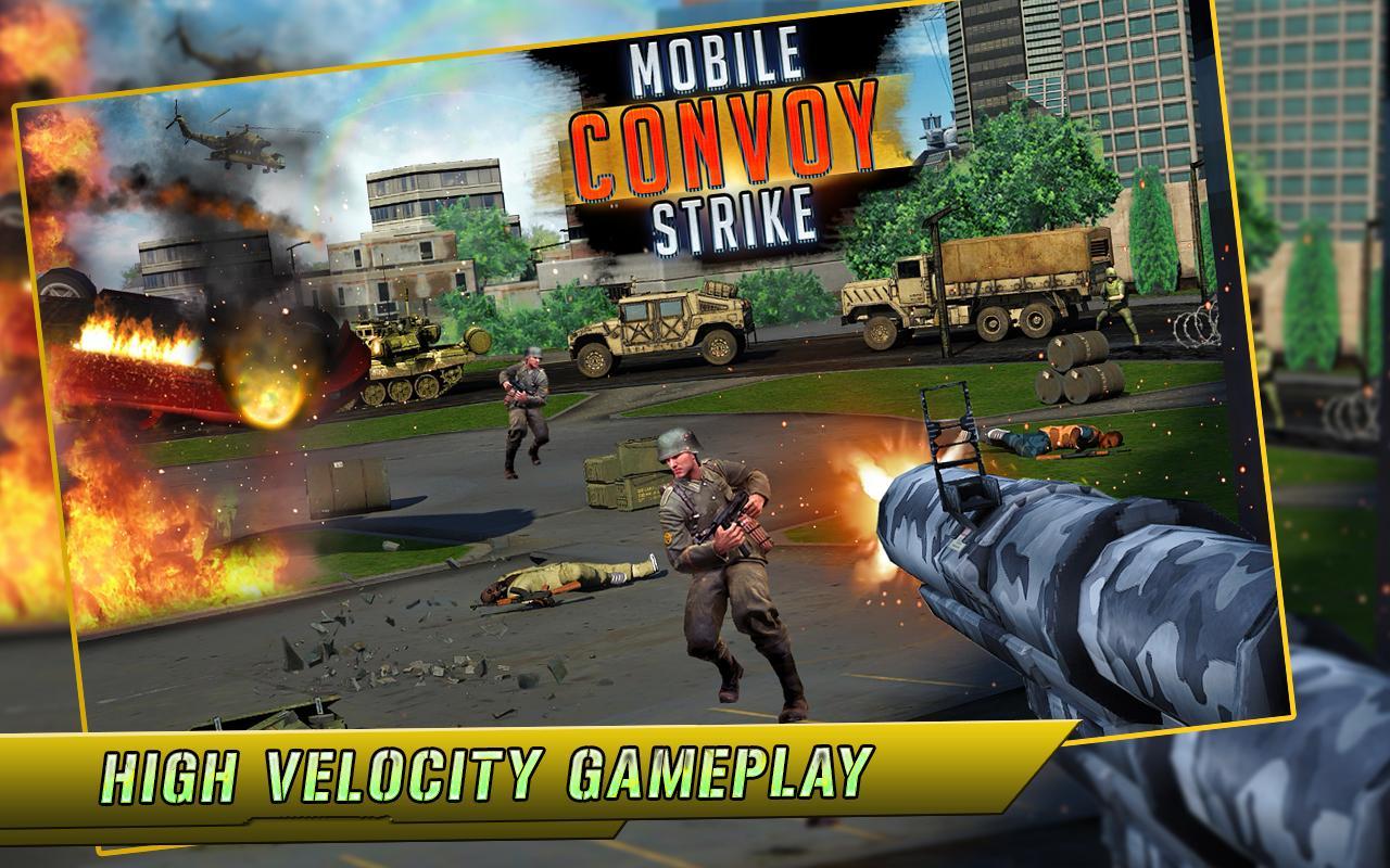 Mobile Gunner Convoy Strike