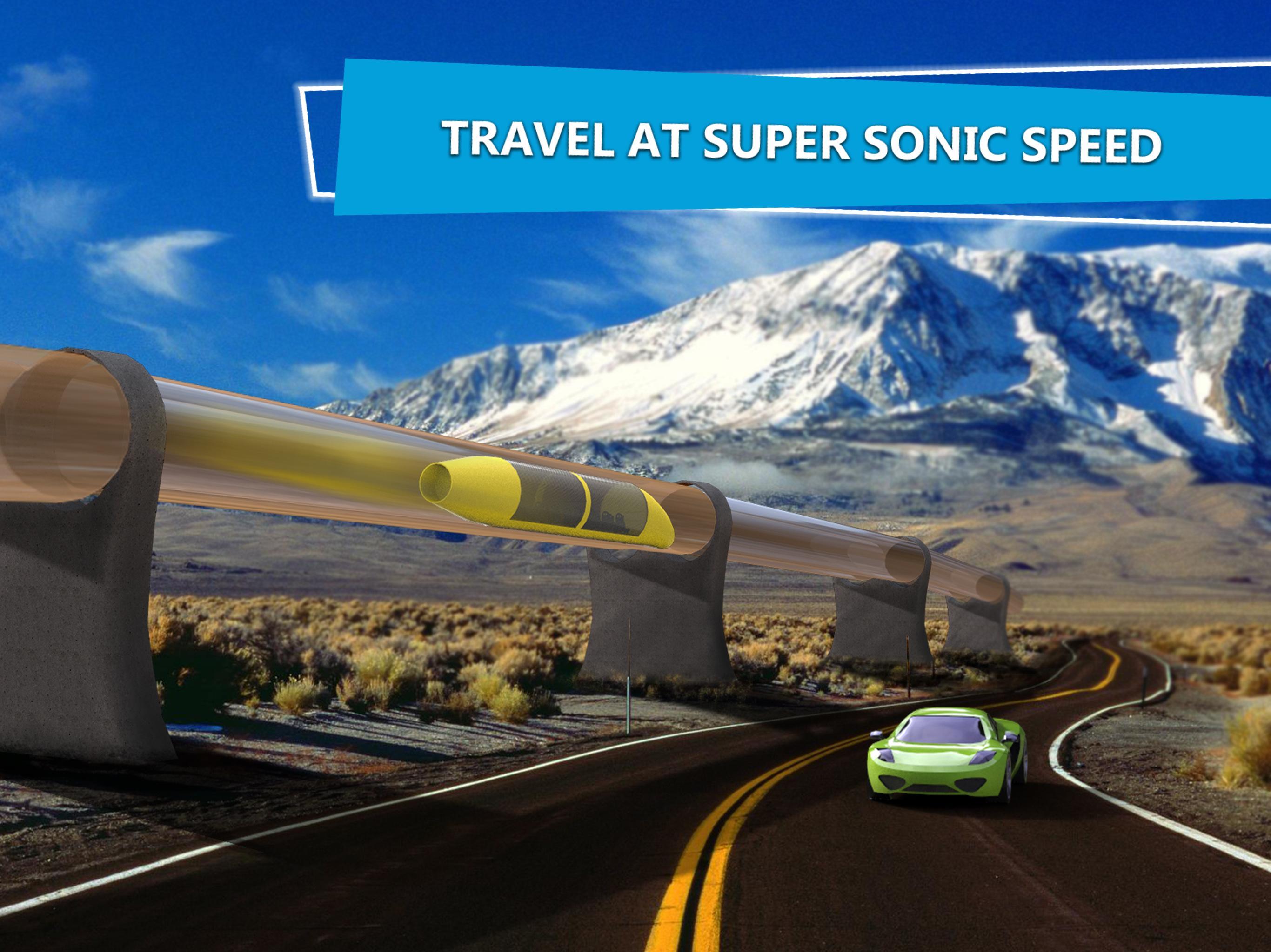 Hyperloop Train Simulator 3D