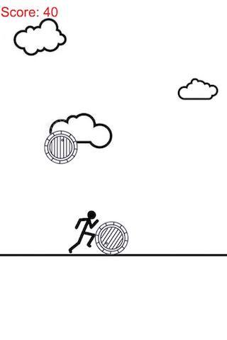 Brave Stickman: Rain Of Barrel