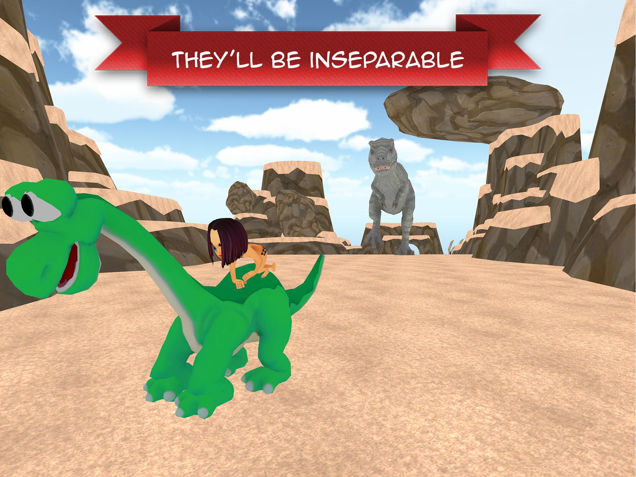 Fire Dino & Cave Boy Adventure