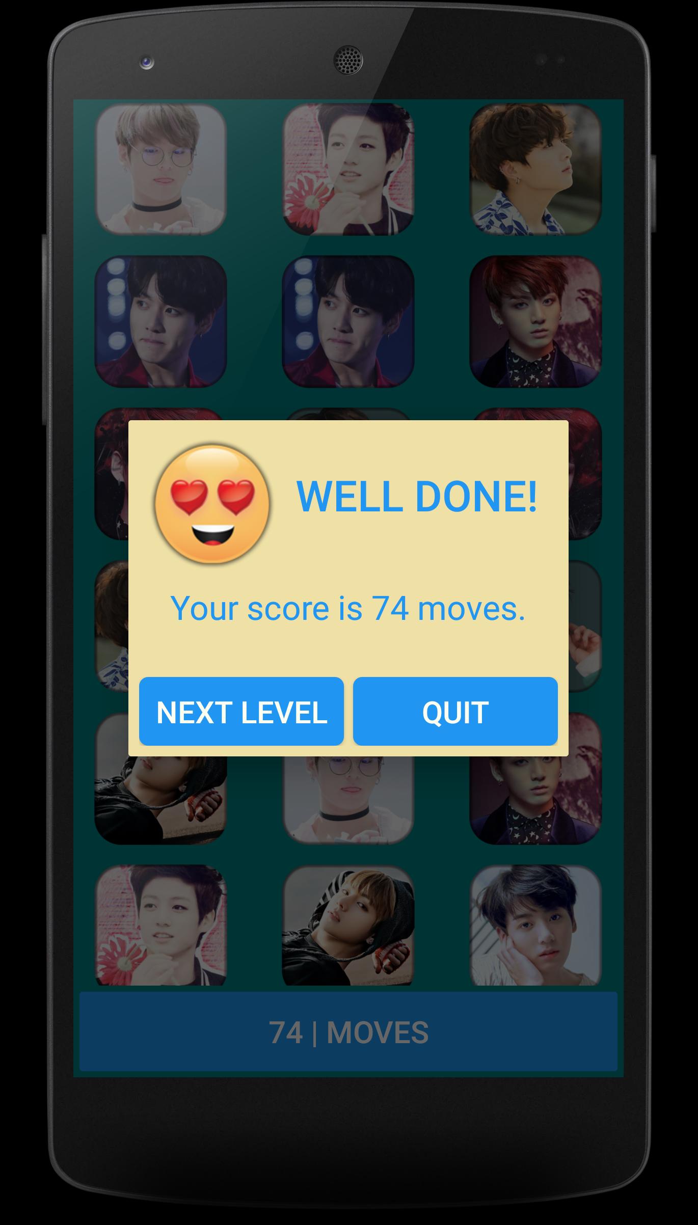 Jungkook Pair Game
