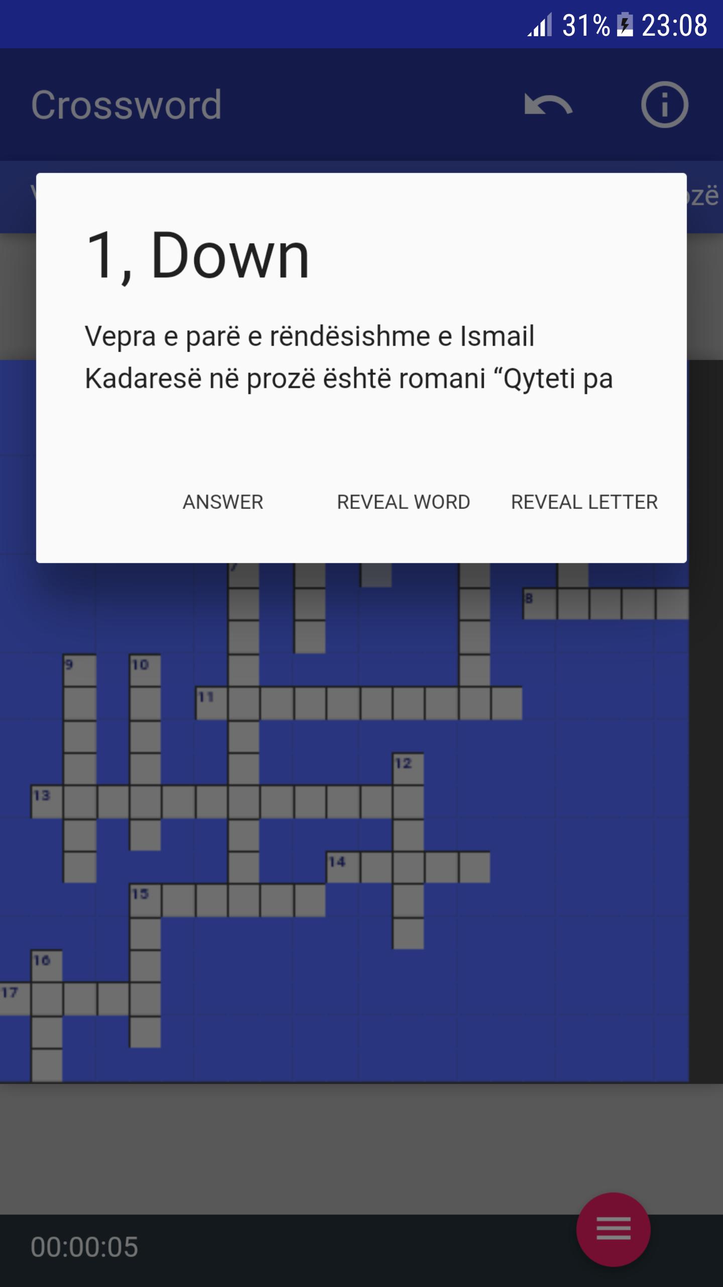 Fjalekryq Shqip