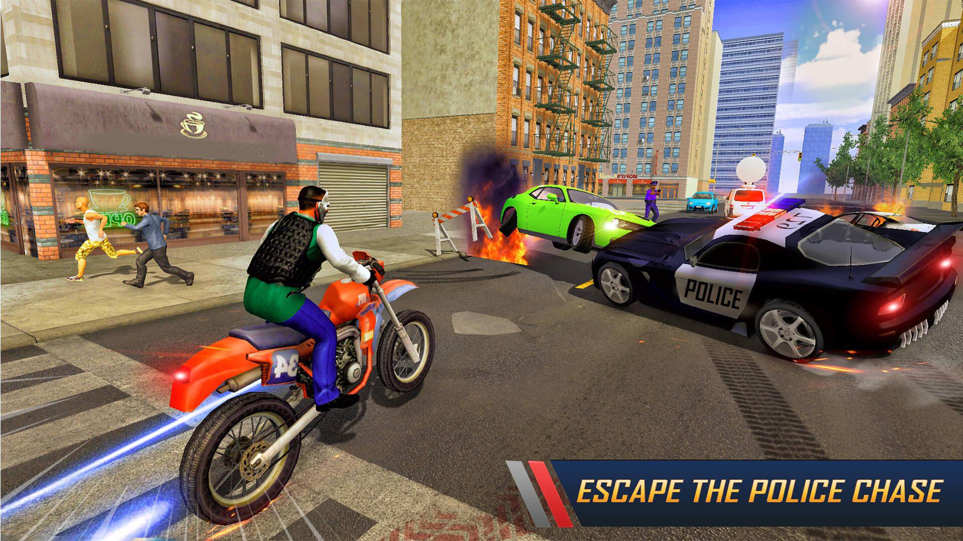 Vegas Gangster Real Crime Game