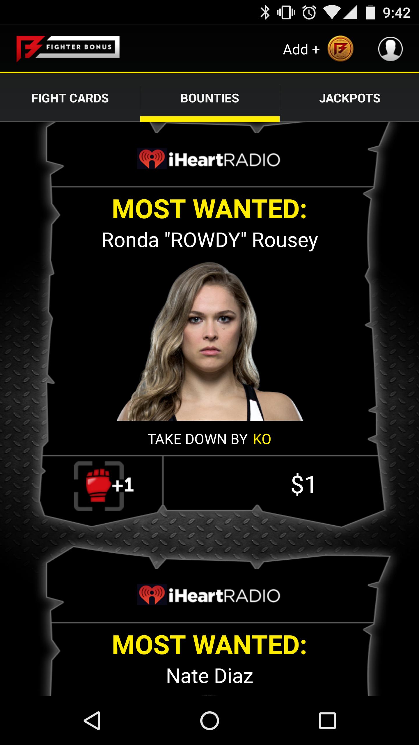 FIGHTER BONUS