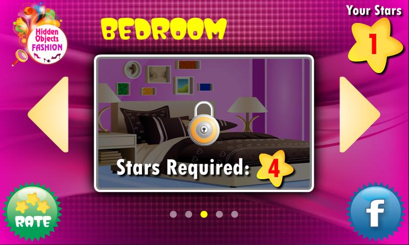Hidden Objects Fashion Theme