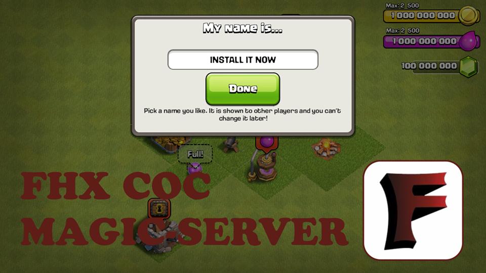 FHX-COC Magic Server