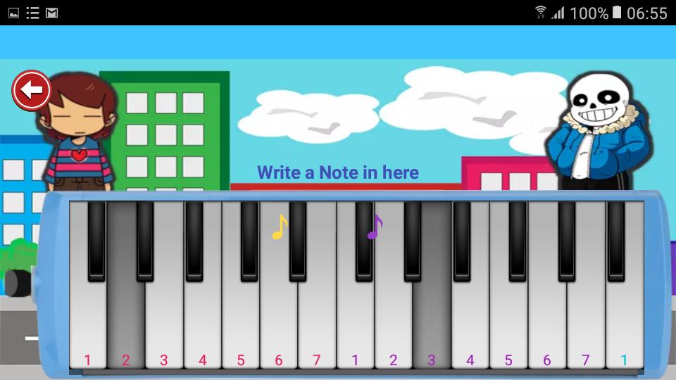 Pianika Undertale