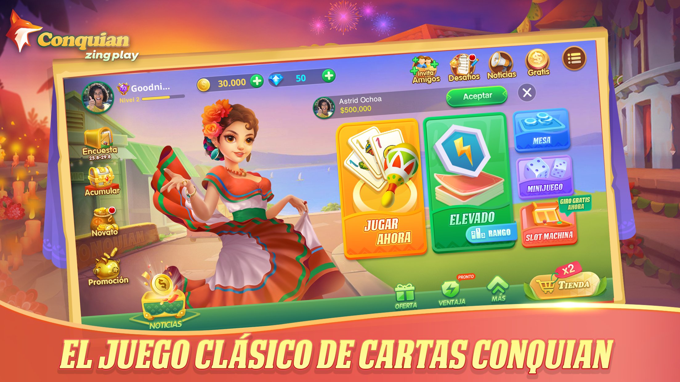 Conquian Zingplay