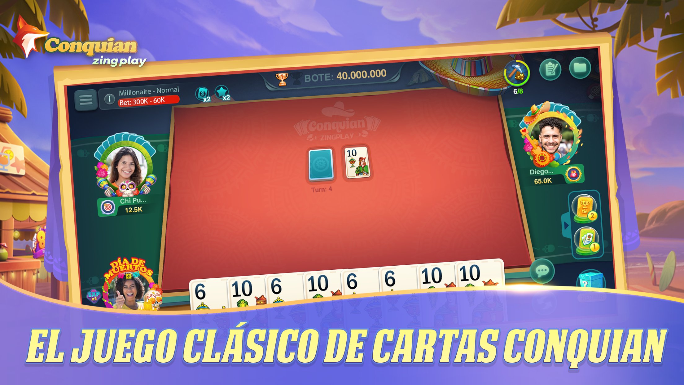 Conquian Zingplay