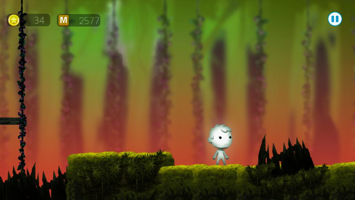 ANGEL BOY SCARY FOREST