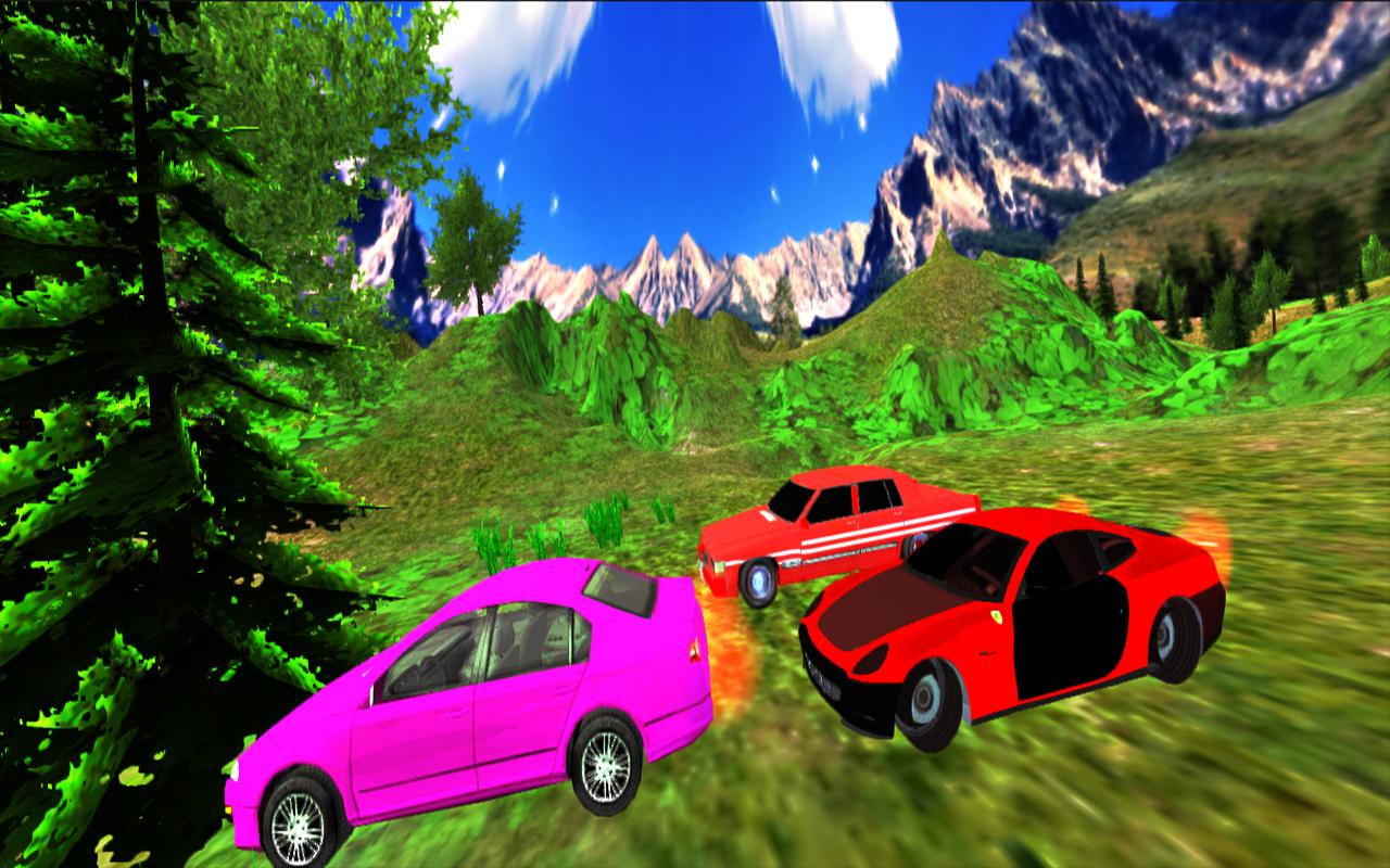 Car Drive Mountains