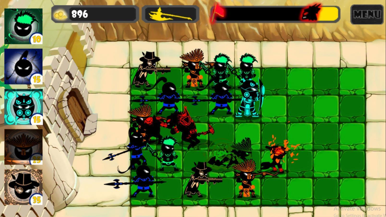 Stickman Legends : Stickman Vs Zombie