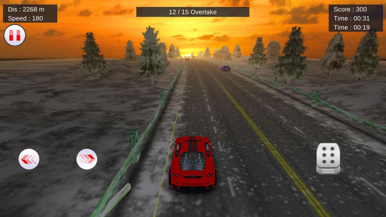 Subway Traffic Racing Car