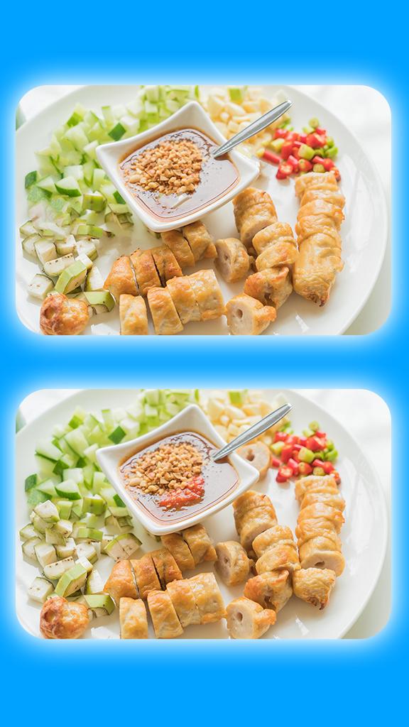Spot The Differences - Food