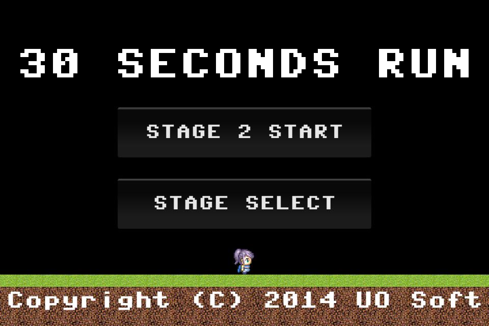 30 SECONDS RUN!