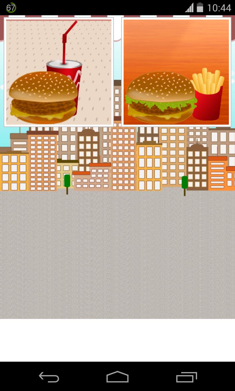 burger sales game
