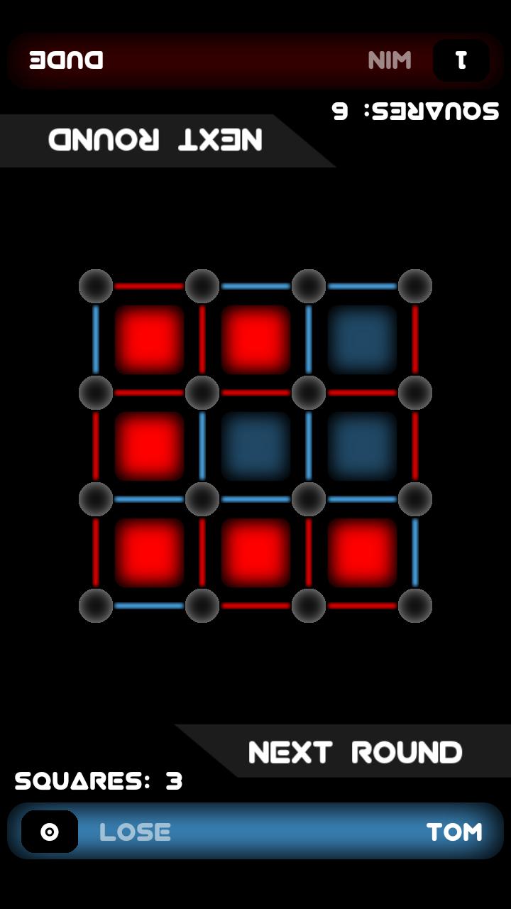 2 Player: Dots And Boxes