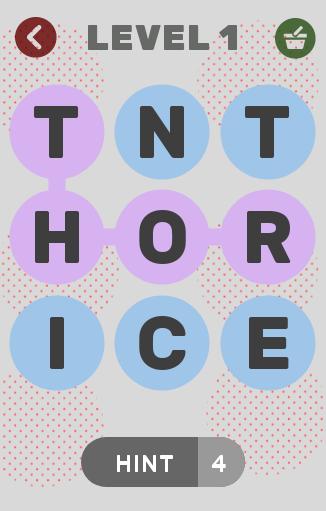 Emotion word puzzle