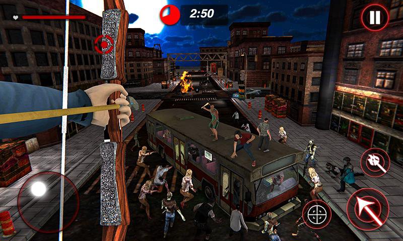 Archer Hunting Zombie