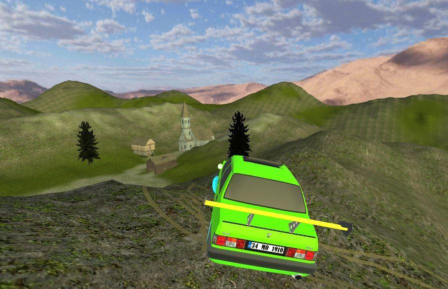 Lowland Car Drift Simulation