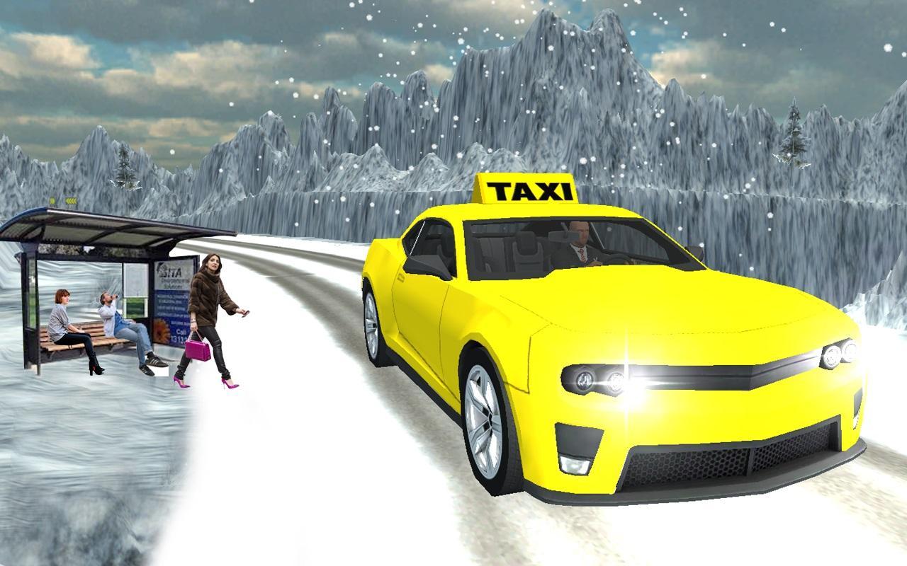 Taxi Driving Games : Hill Taxi Driver 3D 2017