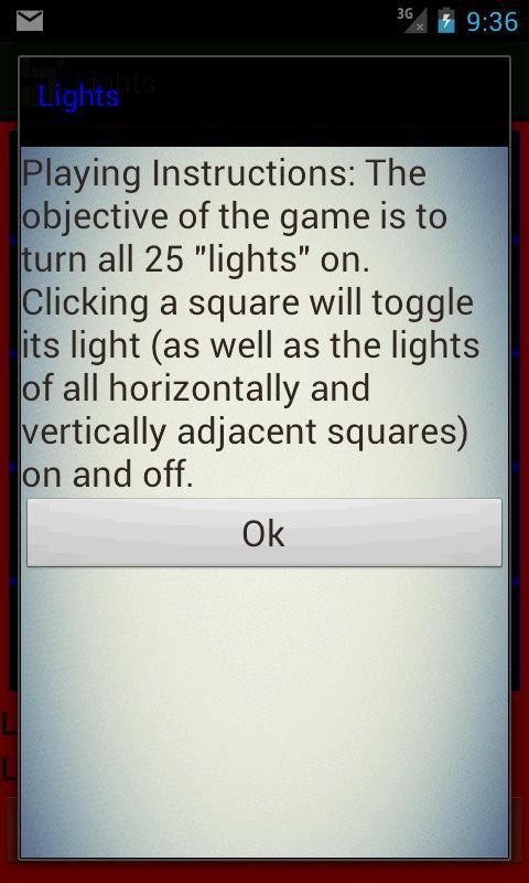 Lights puzzle