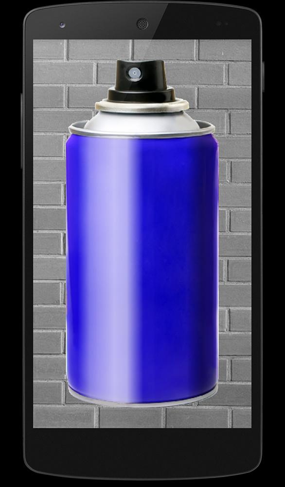 Spray for graffiti