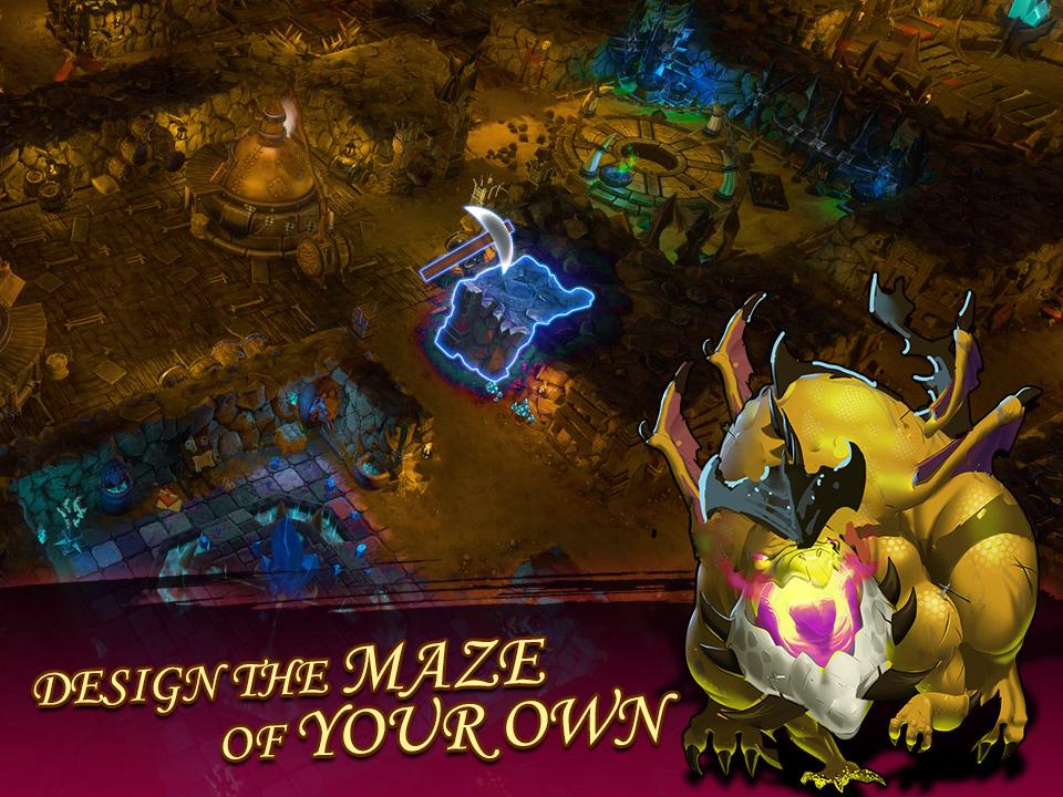 Dungeons in dark