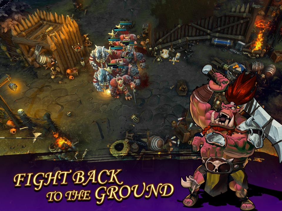 Dungeons in dark