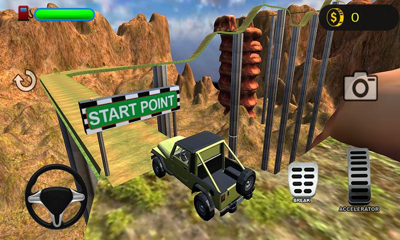 3D Mountain Climb 4x4