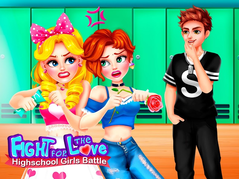 Highschool Girls Battle - Figh