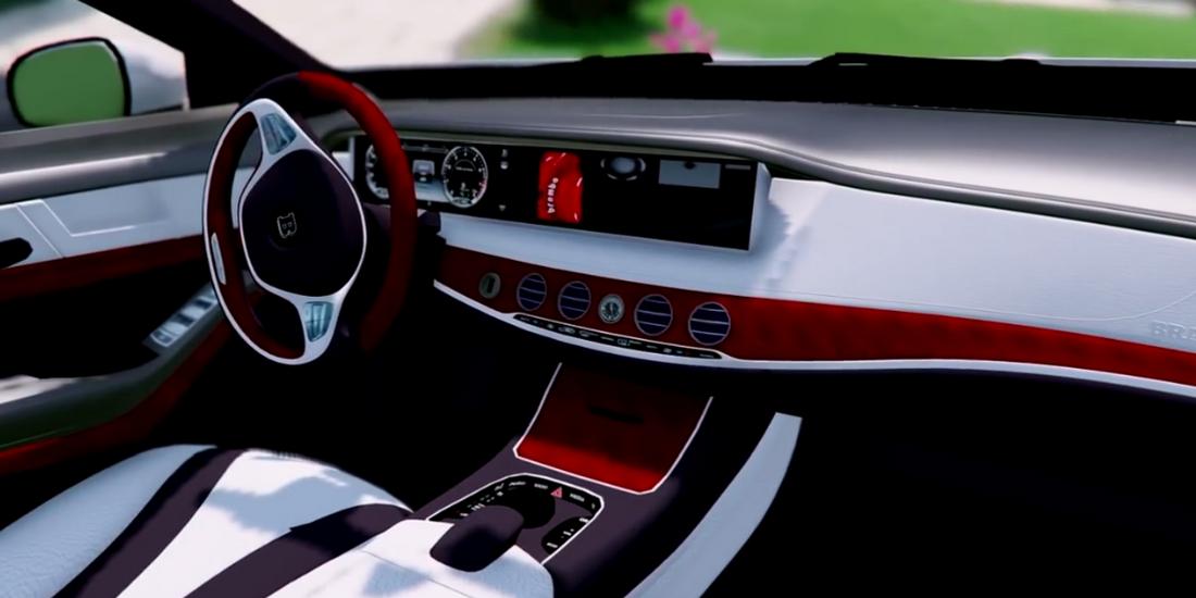 Driving Mercedes Simulator