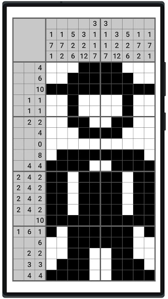 Paint by Numbers Nonogram