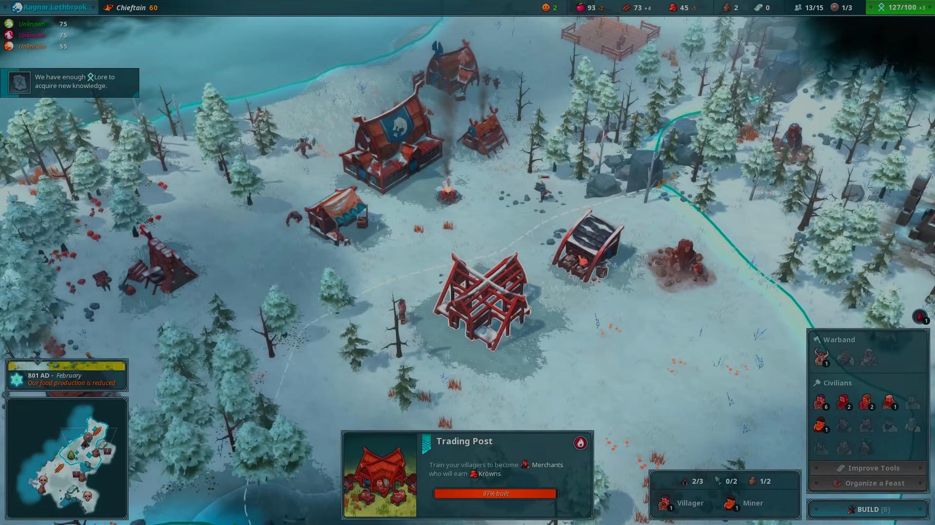 North Settlement Simulator