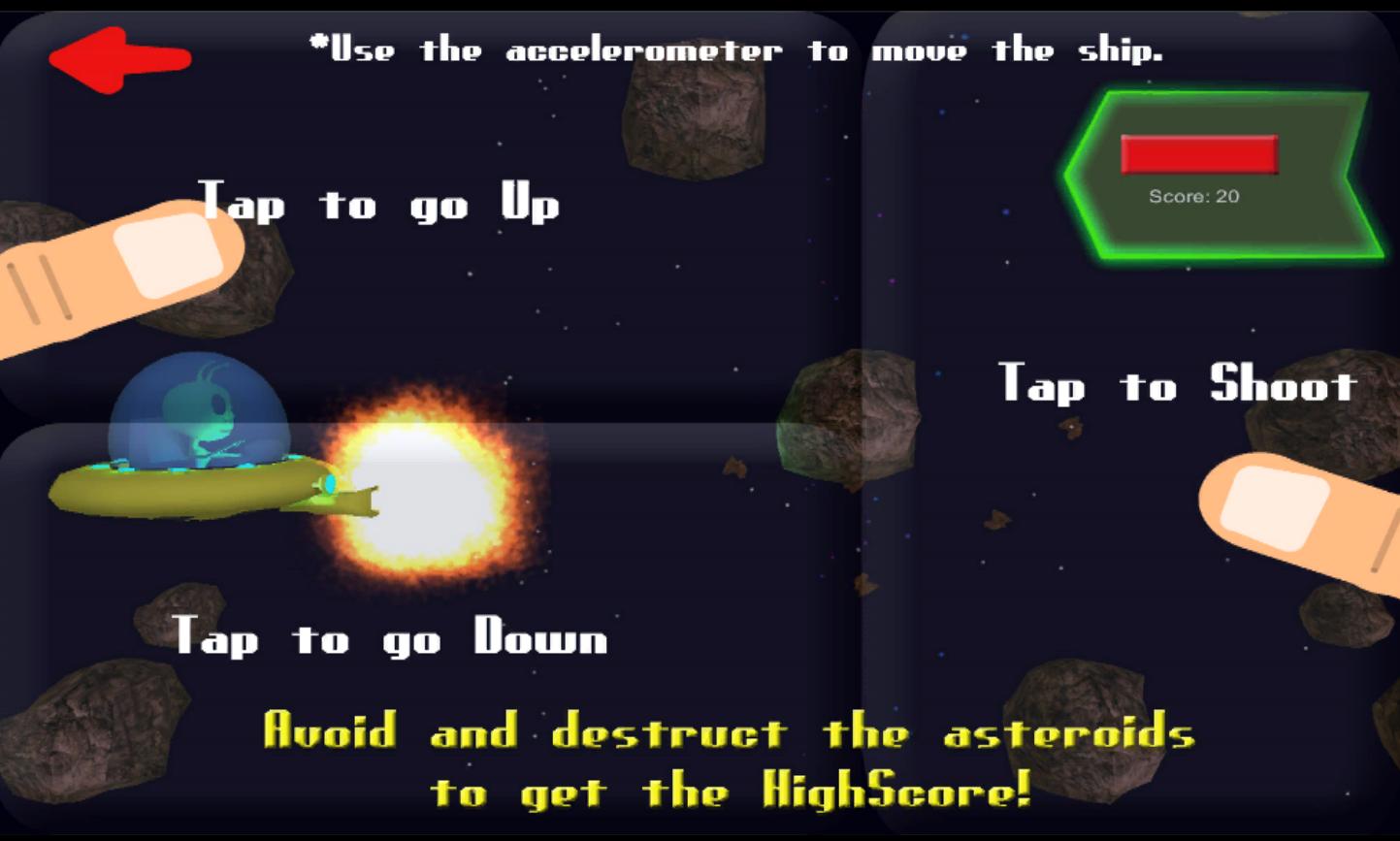 Alien vs. Asteroids