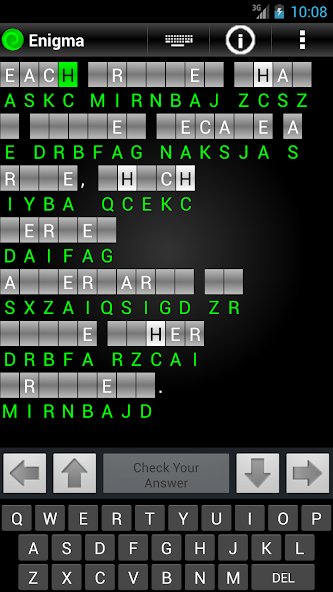 Enigma Trial - Cryptograms