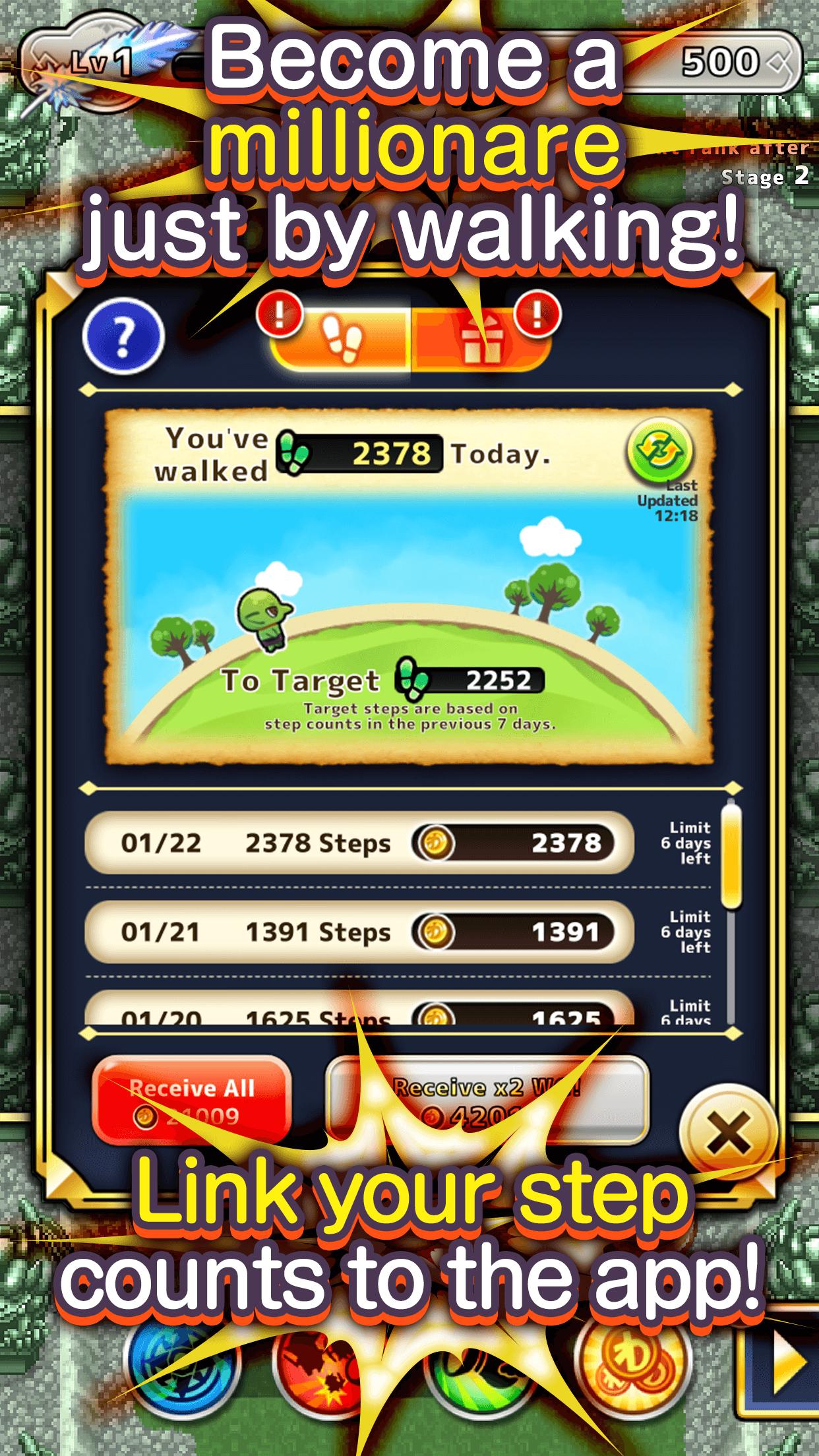 Idle Walkers