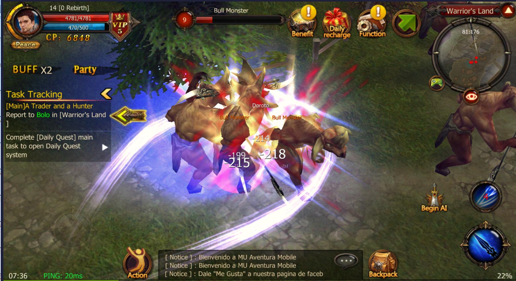 MU Aventura Reload