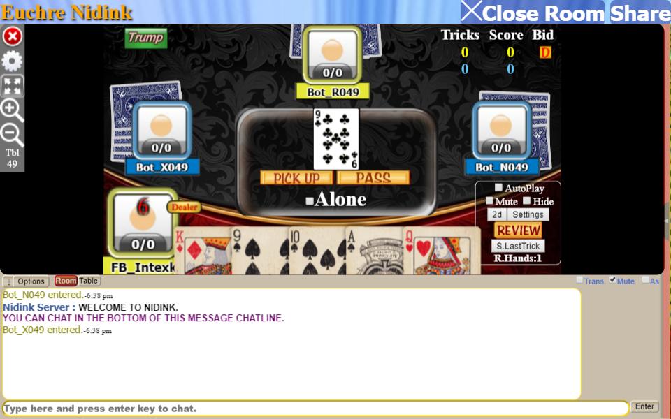 Euchre Nidink