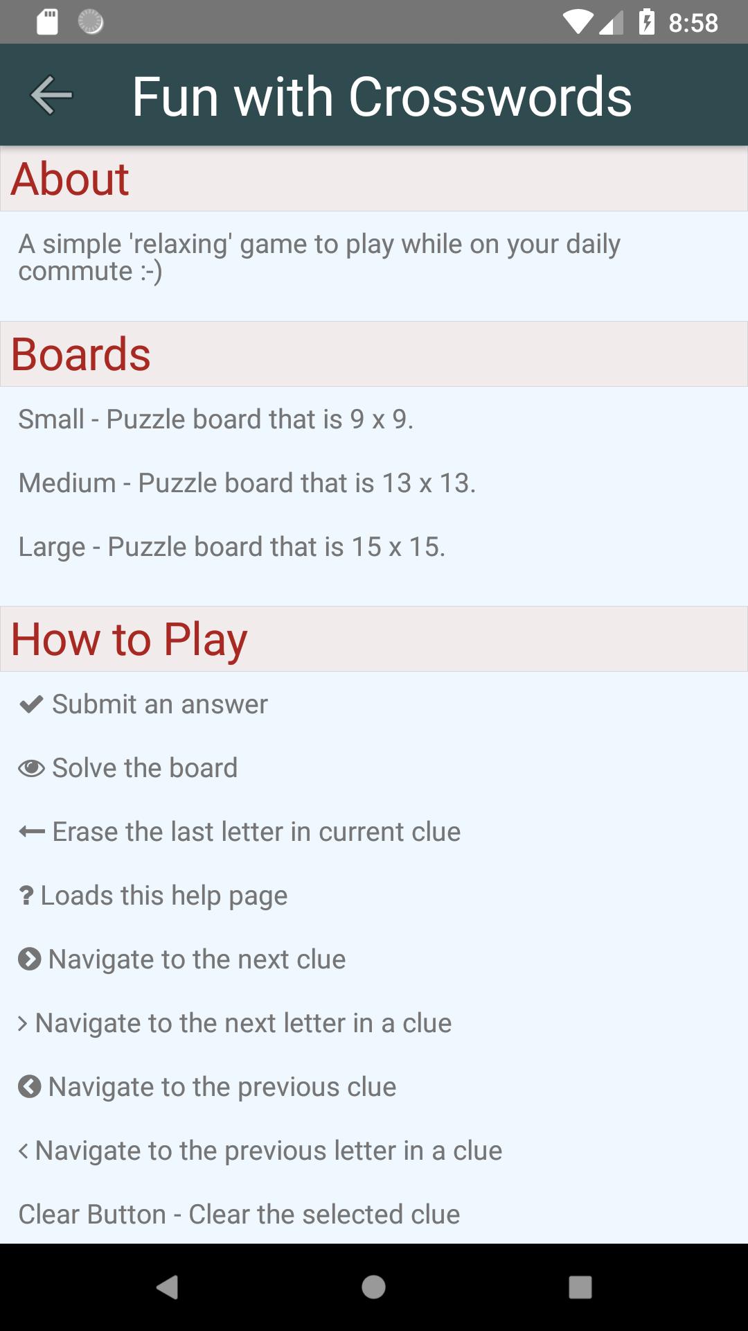 Fun with Crosswords