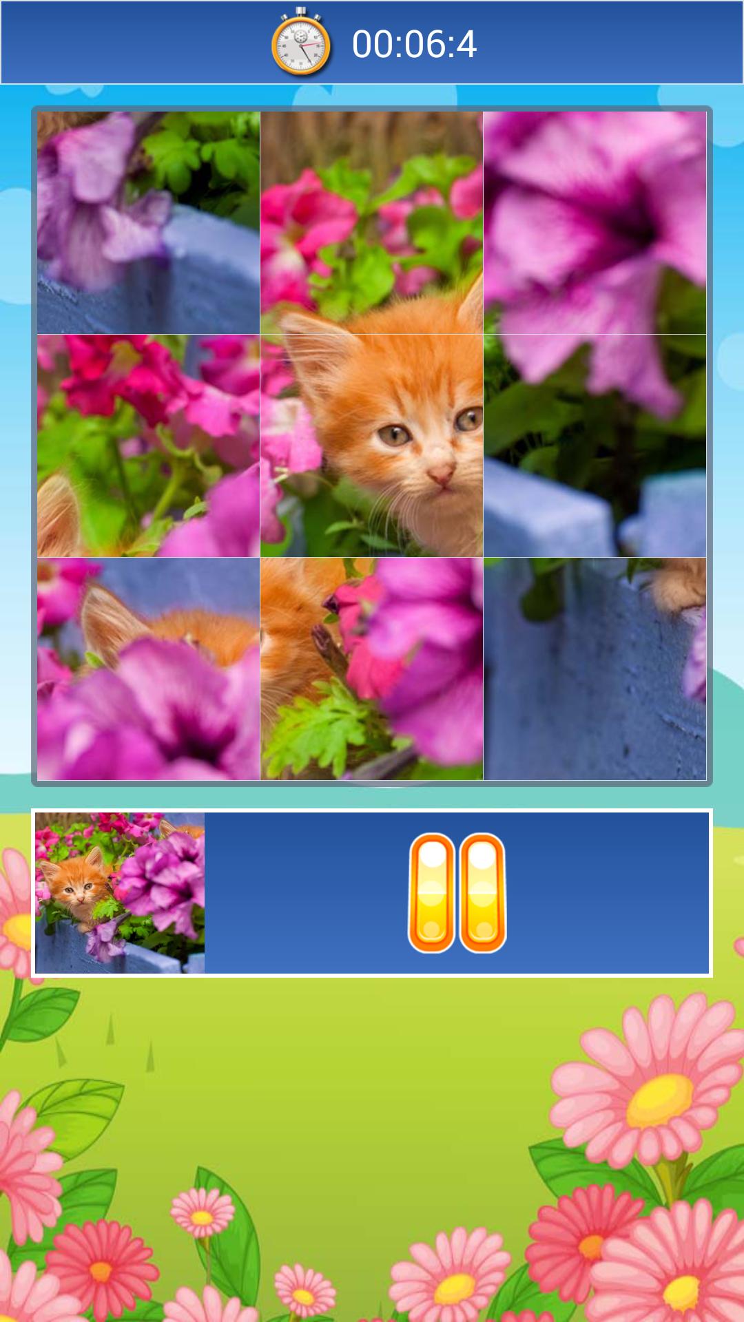 Funny Cats Tile Puzzle
