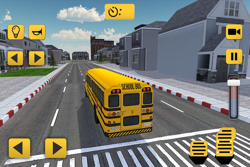 High School Bus Driver 3D