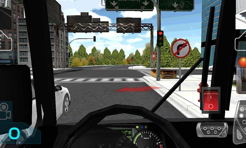 Racing In Bus 3D