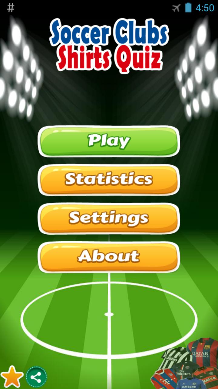 Soccer Clubs Shirts  Quiz