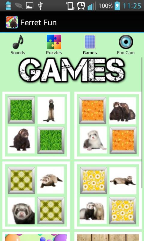 Ferret Games - Free