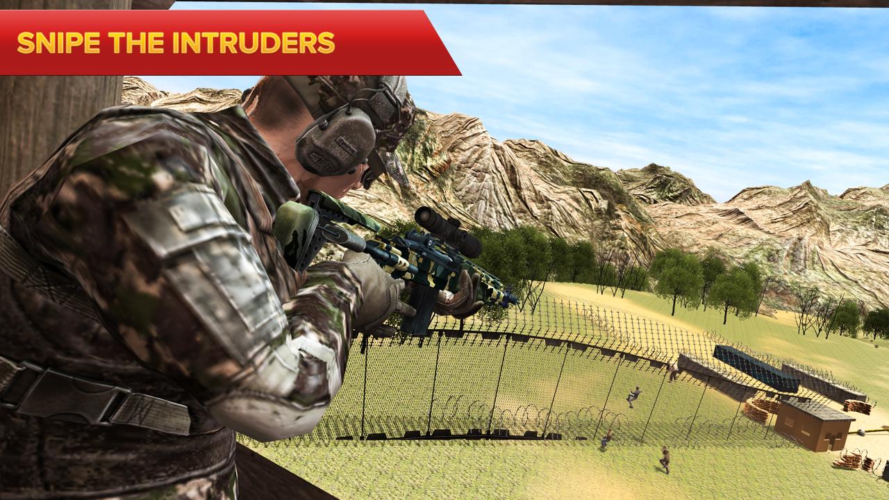 Clash of Border Police Sniper