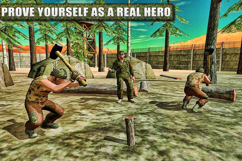 US Army Training War School 3D