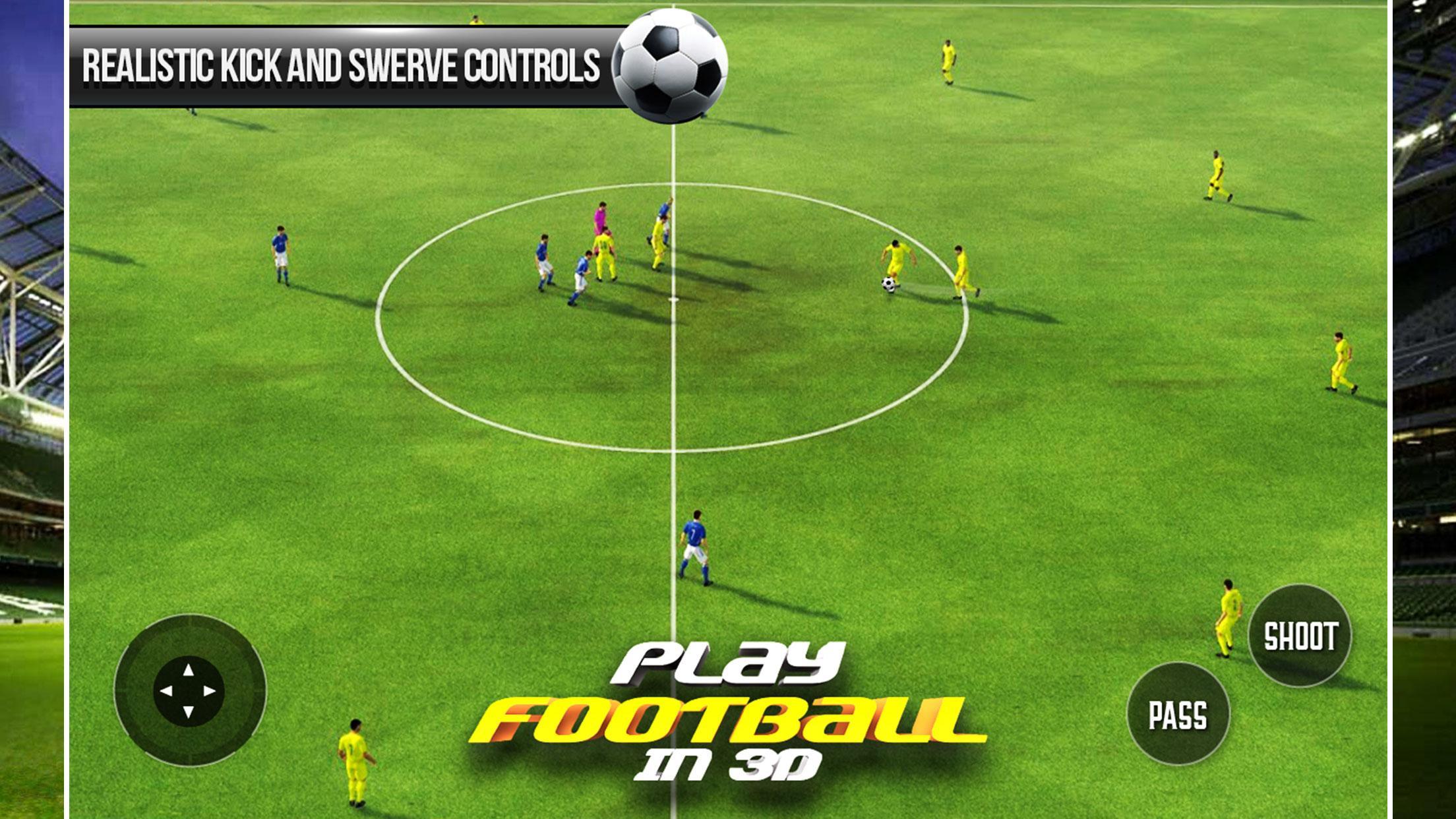 Play Football In 3D